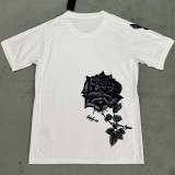 2024/25 RM Y-3 White Fans Soccer Jersey 无广告硅胶版