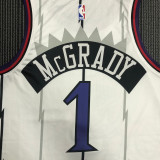 Toronto Raptors McGRADY # 1 Retro White NBA Jerseys