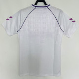 1990/92 RM White Home Retro Soccer Jersey