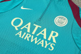 2025 PSG  Kids Green Sweater Tracksuit
