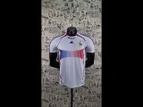 2006 France Away White Retro Long Sleeve Soccer Jersey