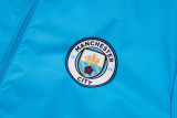 2025/26 Man City Blue Windbreaker （A Set）