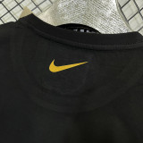 2025 JAMES Black High Quality Casual T-Shirt   T176