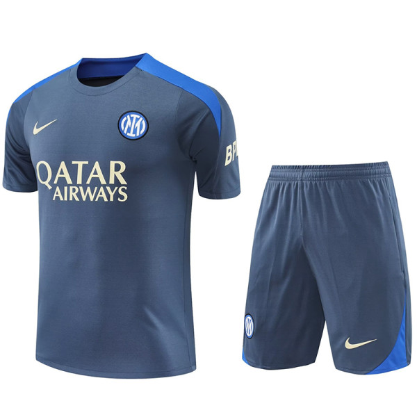 2025 In Milan Blue Training Jersey(A Set)