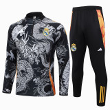 2025 RM Black Sweater Tracksuit （喷墨龙）