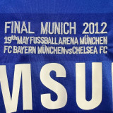 2011/12 CFC Home UCL Final Version Retro Long Sleeve Retro Soccer Jersey