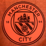 2025/26 Man City Orange Goalkeeper Player Version Soccer Jersey