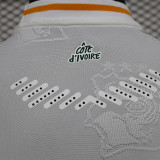 2025 Ivory Coast Special Edition White Player Version Jersey