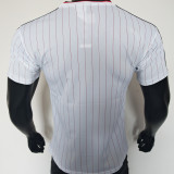 2025/26 M Utd White Retro Style Player Version Soccer Jersey