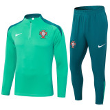 2025 Portugal Green Sweater Tracksuit