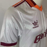 1992/94 Roma Away White Retro Soccer Jersey