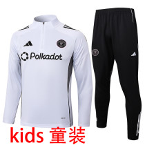 2025/26 Inter Miami White Kids Sweater Tracksuit