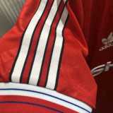 1986-1988 M Utd Home Red Retro Soccer Jersey