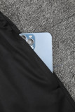 2025 Nk~ Black Kids Sweater Tracksuit