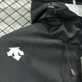 2026/27 DESCENTE Black Outdoor Windbreaker  Y003
