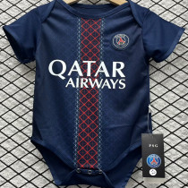 2025/26 PSG Home Blue Baby Suit