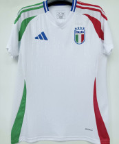 2024/25 Italy 1:1 Quality Away White Fans Soccer Jersey