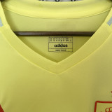 2024/25 Spain Away Yellow Kids Soccer Jersey