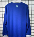 2025/26 EL Salvador Home Blue Long Sleeve Soccer Jersey 萨尔瓦多