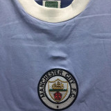 1972 Man City Home Blue Retro Soccer Jersey