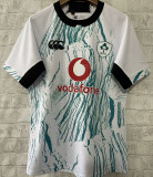 2025 Irish IRFU Away White Rugby Jersey  Ireland爱尔兰