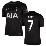 2025/26 TH FC 1:1 Quality Away Black Fans Soccer Jersey 带胸前广告