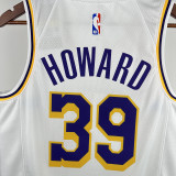 2024/25 Lakers HOWARD #39 White  NBA Jerseys