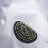 2025 Santos White Cotton Retro Style T-Shirt