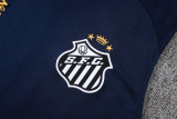 2025/26 Santos Dark Blue Vest Training Jersey(A Set)