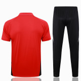 2025  M Utd Red POLO Training Tracksuit