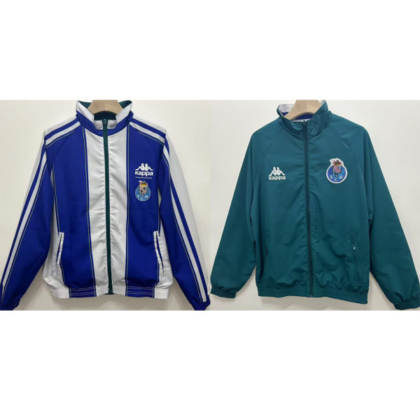 1998 Porto Reversible Retro Windbreaker 双面