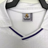 1989/90 RM White Home Retro Soccer Jersey