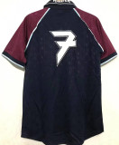 1999 West Ham X Iron Maiden Black Retro Jersey (Number 7)