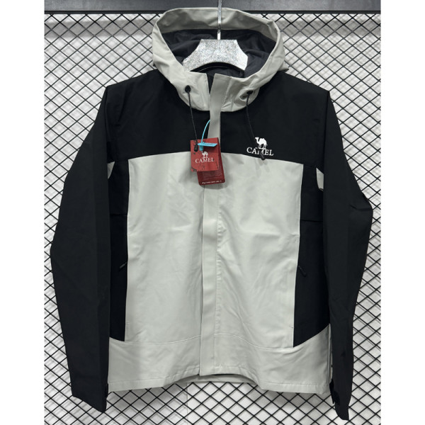 2025 Camel Grey black Outdoor Jackets #F705冲锋衣