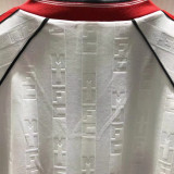 1988-1990 M Utd Away White Retro Soccer Jersey