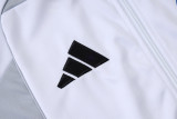 2025/26 RM Grey White Kids Jacket Tracksuit