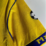 2008 Iron Maiden Yellow Retro Jersey (Number 08)