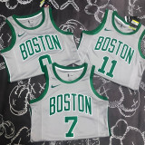 Celtics BROWN #7 Grey  NBA Jerseys