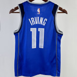 Mavericks IRVING #11 Blue Kids NBA Jersey 热压