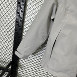 2025 NK Cotton Thickened Warm Grey Outdoor Jacket #A801加棉冲锋衣