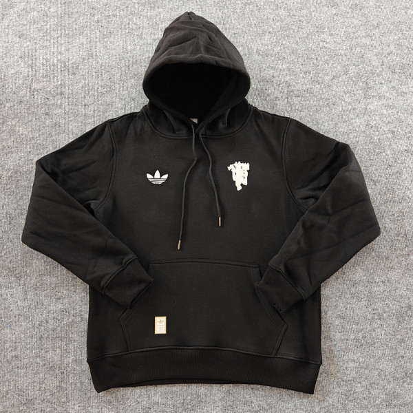 2025 M Utd Black Hoody 硅胶