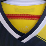 2014 Colombia Home Yellow Retro Soccer Jersey