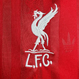 1986/1987 LFC Home Red Retro Soccer Jersey