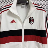 2025/26 AC White Retro Windbreaker