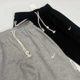 2024/25 Nk~ Black Pure Cotton Sports Trousers Zipper style