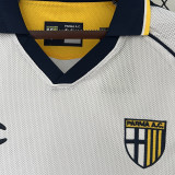 2003/04 Parma Away White Retro Soccer Jersey