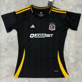 2025/26 Colo-Colo Away Black Women Soccer Jersey
