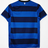 2011/2012 M Utd Away Blue Retro Soccer Jersey