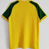 1982 Wales Away Yellow Retro Soccer Jersey