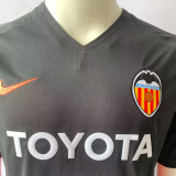 2006/07 Valencia Awya Black Retro Soccer Jersey